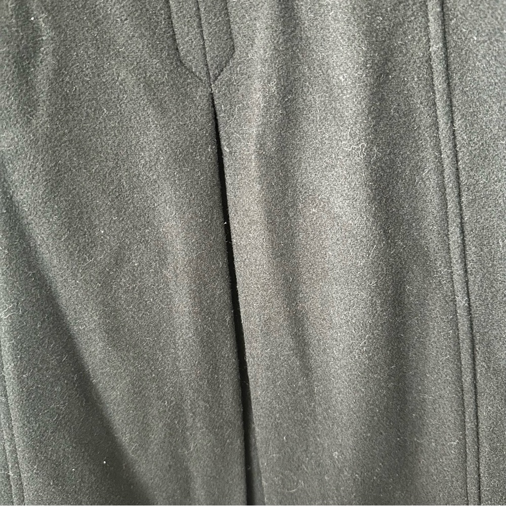 Vince Camuto Fall/Winter Wool Trench Coat Black Size XS - Picture 4 of 11